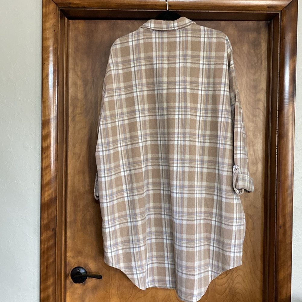 Plaid shacket - Picture 4 of 4